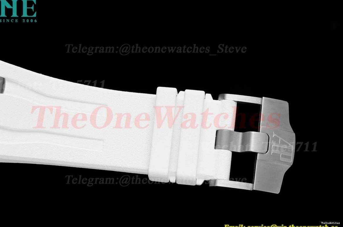 Ceramic Offshore White A3126 RU APF 44mm Oak Royal Stk 0509